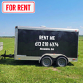 Enclosed Cargo/Utility Trailer for Rent 6'x12'